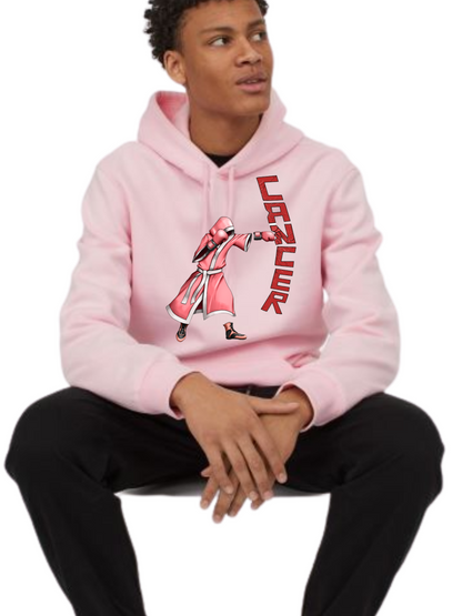 UNISEX "KNOCKOUT CANCER" PINK HOODIE
